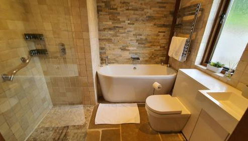 Swn Y Nant Lodge with hot tub Brecon - Foto 5