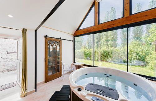 Maison du Passeur du XVIII siècle, classée, Authenticité et Confort avec Jardin SPA en option, proche Giverny, 1 heure de Paris - Foto 3