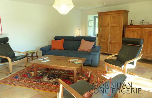 Belle longère en campagne à Larmor Baden - Foto 14