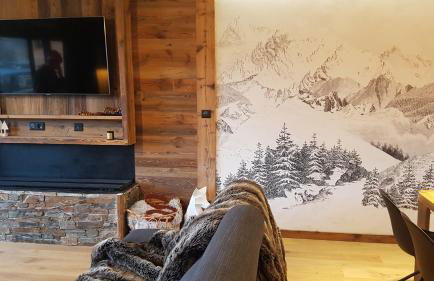 spot, exceptl 80 m2, centre Alpe d Huez, ski au pied, Ménandière, 8 pers, 3ch, 3sdb - Foto 2