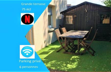 Appartement avec terrasse 6 personnes PAS DE FETE - Foto 1