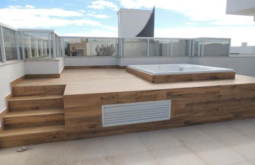 Cobertura com jacuzzi e churrasqueira privada - Praia dos Ingleses - Foto 43