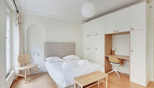 Authentic Apartment - 3br/8p - Clignancourt - Foto 5, Habitación