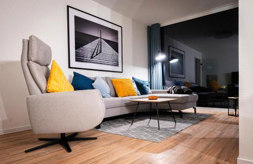 BeltBlick 4 - Moderne Ferienwohnung direkt am Strand mit Sauna und Meerblick! - Foto 3