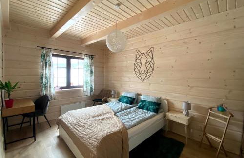 Górskie Formy - drewniany dom w górach z balią - Foto 25