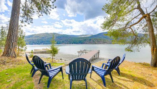 Peaceful Cabin with Dock on Lake Pend Oreille - Foto 2