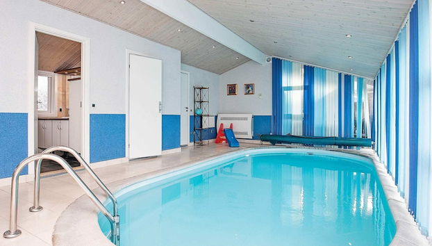 10 Person Holiday Home in Jerup - Foto 3, Piscina