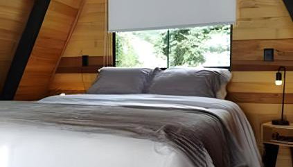 Cabaña Triángulo del Sol | Vista a las montañas | Hidromasaje | Aire - Foto 2