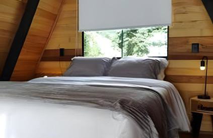 Cabaña Triángulo del Sol | Vista a las montañas | Hidromasaje | Aire - Foto 2