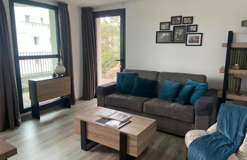Cinema Room - grande terrasse - clim - Wifi - calme - mer - Foto 14