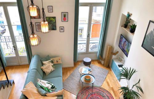 Homelivia, Appart FRIDA, mezzanine, déco raffinée et balcon - Foto 8