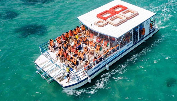 Le bateau pendant l'activité