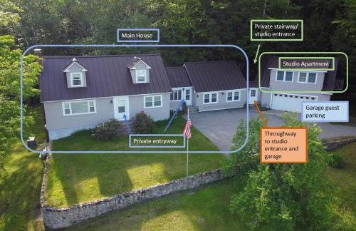 Pet-friendly Rustic Mtn Home PLUS Apt - Foto 18