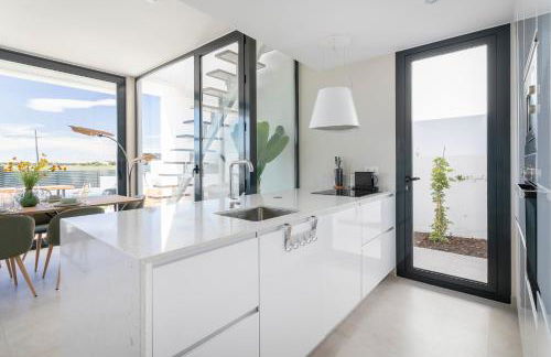 Casa de Cristal - Beautiful villa with private pool, 350m from beach, astonishing views - Foto 14