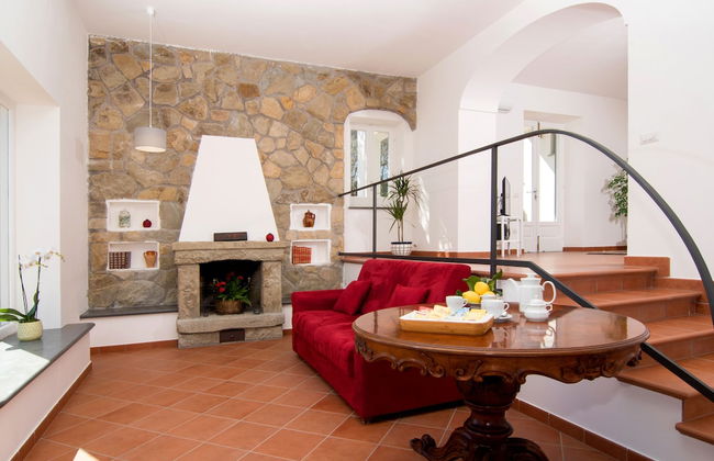 Family Villa in Sorrento Coast Pool & View - Foto 23