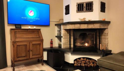 Ferienhaus Blaue Blume mit 11 kW Ladestation, Kamin, Terrasse, eingezäuntem Garten, Sauna, WLAN, Netflix, 2 Hunde willkommen! - Foto 3