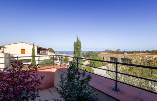 MAISON MITOYENNE VUE MER WIFI PROCHE L'ILE ROUSSE - Foto 25