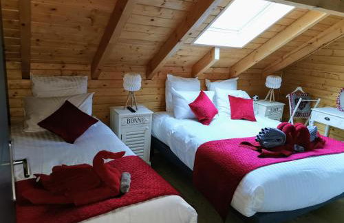 Nouveau Chalet M.META 12 pers sauna,jacuzzi,billard - Foto 15