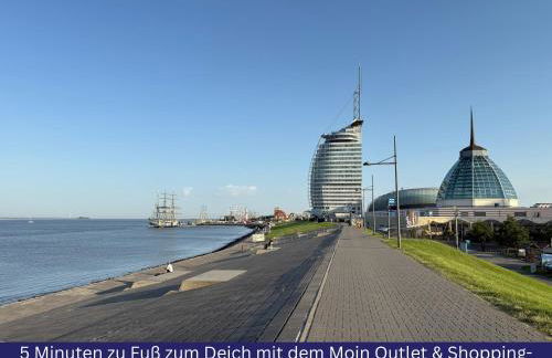 Captain's Nest - Stilvoll und modern, zentral in Hafennähe, inkl 2 Parkmöglichkeiten, 4 Schlafbereiche, 2 WCs, Arbeitsplatz, kleiner Balkon - Foto 44