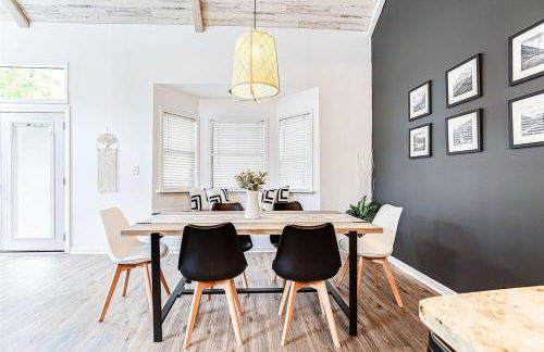 Scandi Chic-mins to KSU, Sleeps 5, wKing, pet friendly - Foto 29