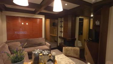 Flat Luxo 3010 com banheira Mountain Village Laje de Pedra Canela - Foto 5