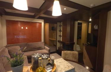 Flat Luxo 3010 com banheira Mountain Village Laje de Pedra Canela - Foto 5