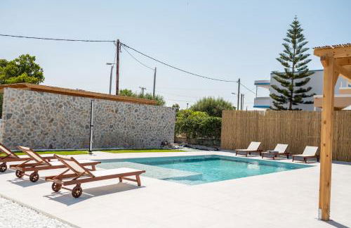 Villa Eos Mastichari - with heated pool - Foto 32