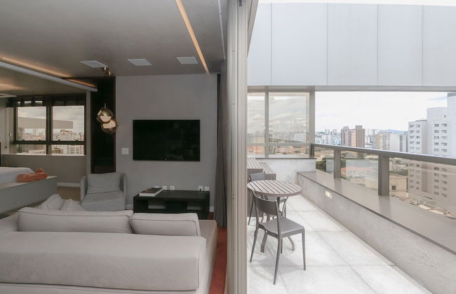 Loft alto padrão com varanda - Foto 32