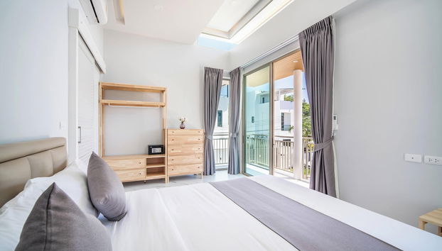 Classic Modern Pool Villas Rawai 3BR - Foto 5, Habitación