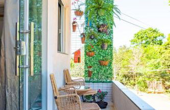 Apto com Ar e varanda a 5 min do aeroporto - Foto 7