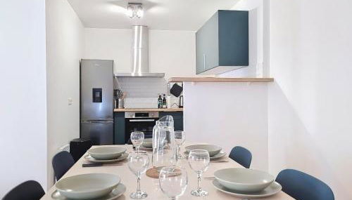 6P/terrasse/2 car parks/5min Paris - Foto 5, stove, pet friendly, minibar