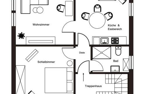 Cozy City Apartment Daun - Ferienwohnung - Photo 24
