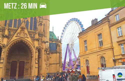 NEW CATTENOM - Apartments for Teams & Families - 2 to 5 beds, 3-min parking - Foto 16