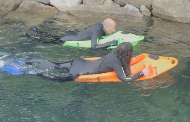Snorkeling avec planche à Sesimbra - Photo 2