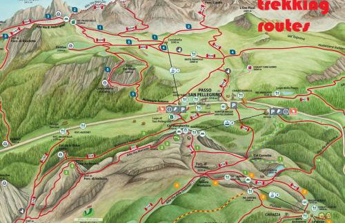 Casina Alpina sugli impianti Passo S Pellegrino - Photo 3