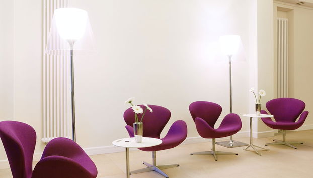 Zona de estar del vestíbulo