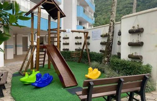Apartamento 23A para 6 pessoas com Piscina e Churrasqueira no Cond Torremolinos Beach a 80m para Pé na areia na Praia da Enseada Ubatuba - Foto 38