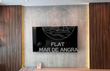 Flat Mar de Angra - Praia Grande - 2 Suítes com cobertura Duplex - Foto 9