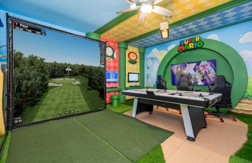 10min to Disney, Luxury 6BR Themed Villa with Private Pool,Spa and Game Room - Foto 10