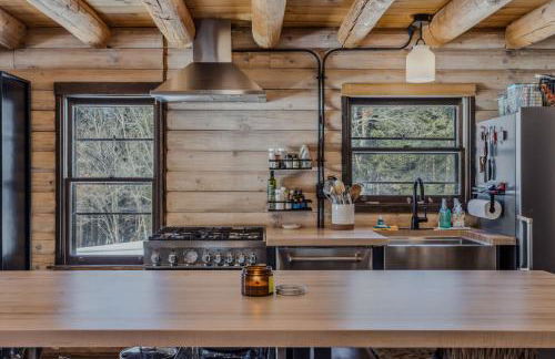 Log Cabin Fireplace Upper Valley - Wooded Chalet - Foto 5