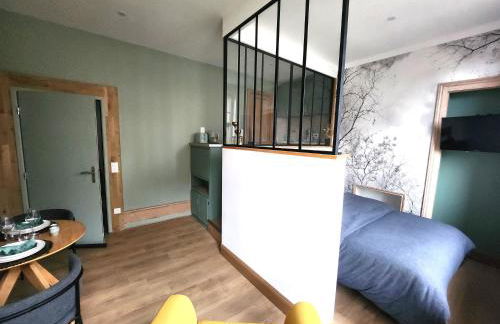 Suite Delvincourt - Rue Calme dans centre ville - Parking gratuit à proximité - Foto 8