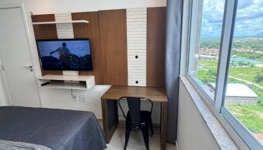 AP completo próx ao Shopping com piscina, garagem e ar - Foto 5