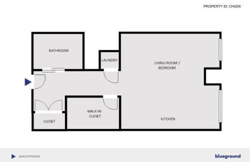 W Loop Studio w Gym Pool nr Fulton Mkt CHI-205 - Foto 13