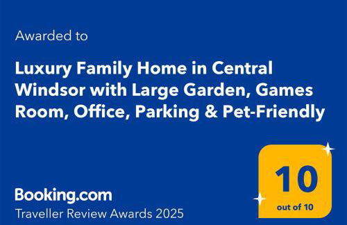 Luxury Family Home in Central Windsor with Large Garden, Games Room, Office, Parking & Pet-Friendly - Photo 44