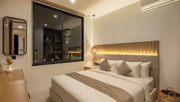 Tropical Villa 8A - 8 Min Melasti Beach - Foto 4, Habitación