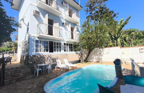 "Cantinho das serestas" em flats com piscina, sem café - Foto 71