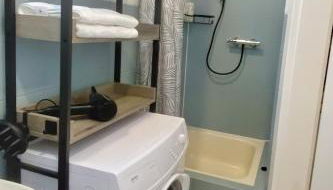 Ruhiges Naturparadies für 4 mit Küche Schreibtisch und Boxbett - Foto 4, Shower