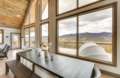 Blue Ridge Mountain-View Cabin with Hot Tub and Deck! - Foto 7