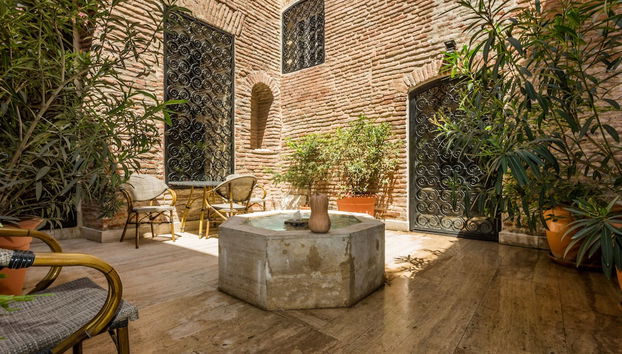 Zona de estar del vestíbulo