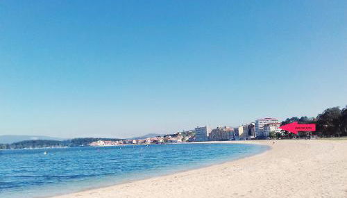 Apartamento con vistas al mar en la playa de Vilagarcia - O Feitizo - Foto 1, Garden view